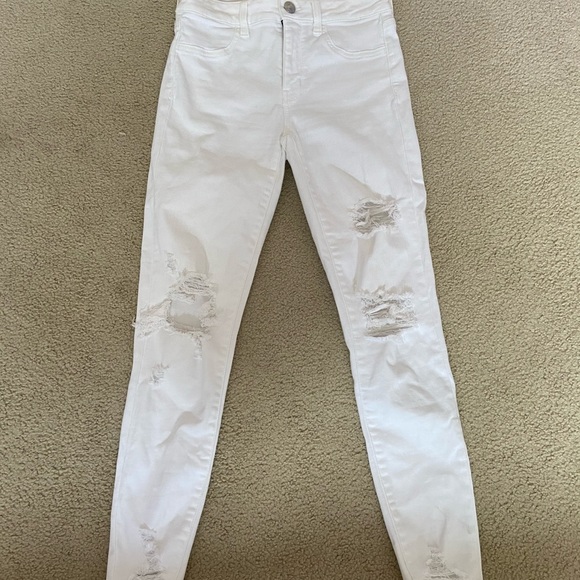 American Eagle Outfitters Denim - American Eagle Next Level Stretch White Jeans